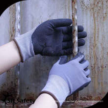 SRSAFETY 15 guante Guante recubierto de nitrilo / guantes de seguridad / guante revestido con nitrilo